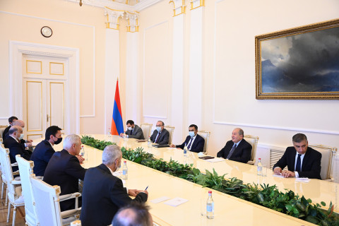 Armen Sarkissian and Slovak Foreign Minister discuss post-war situation and challenges in region