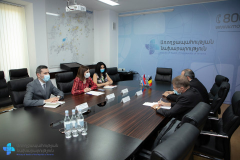 ՀՀ առողջապահության նախարարն ու Բելգիայի դեսպանն անդրադարձել են կորոնավիրուսի դեմ պատվաստումային գործընթացին