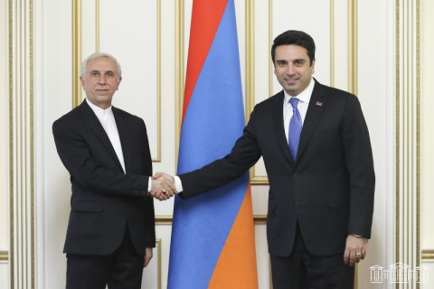 During meeting with Iranian Ambassador, Armenia’s Parliament Speaker referred to work on resolving situation near Vorotan