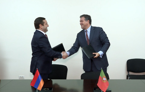 ՀՀ-Պորտուգալիա առևտրատնտեսական հուշագիր է ստորագրվել