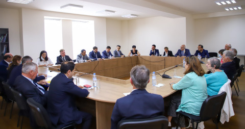Deputy Foreign Minister received delegation of France-Artsakh Friendship Group