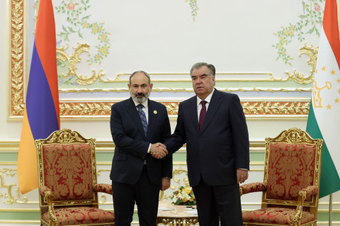 Տաջիկստանը մտադիր է սերտացնել և զարգացնել Հայաստանի հետ հարաբերությունները բոլոր ուղղություններով. Ռահմոնը՝ Փաշինյանին