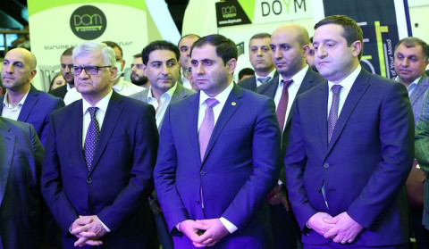Փոխվարչապետ Սուրեն Պապիկյանը ներկա է եղել Build Armenia - 2021 էքսպո-ցուցահանդեսին