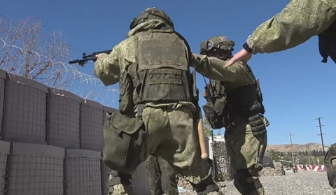 Russian peacekeepers in Nagorno-Karabakh conducted a comprehensive training to prevent possible violations and ensure security at observation posts