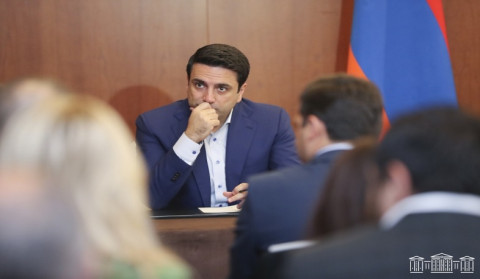 Ալեն Սիմոնյանի գլխավորած պատվիրակությունը հանդիպել է ՌԴ հայ համայնքի ներկայացուցիչների հետ