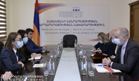 Արդարադատության փոխնախարարներն ընդունել են ԵՄ պատվիրակությանը