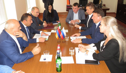 Վայոց ձորի մարզպետն ընդունել է Նիժեգորոդի պատվիրակությանը՝ Օլեգ Լավրիչևի գլխավորությամբ