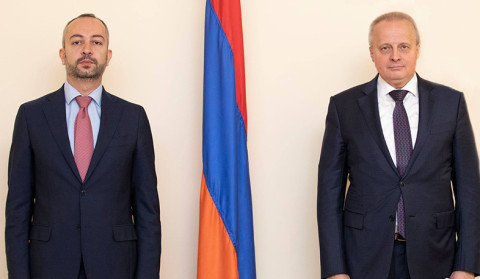 Աղաջանյանն ու Կոպիրկինը քննարկել են ԼՂ հիմնախնդրի խաղաղ կարգավորման, տարածաշրջանային համագործակցությանն առնչվող հարցեր