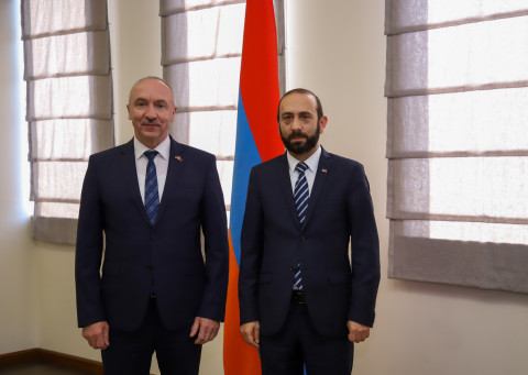Արարատ Միրզոյանը Բելառուսի դեսպանի հետ հանդիպմանն անդրադարձել է տարածաշրջանային նշանակության հարցերի