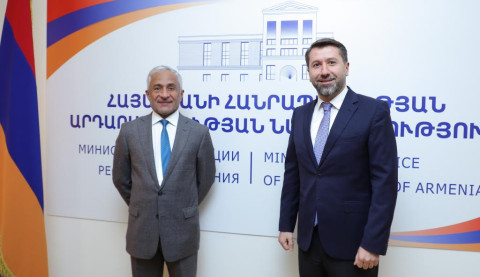 Արդարադատության նախարարի հրավերով Հայաստան է ժամանել ԱՄԷ Վերահսկիչ պալատի նախագահը