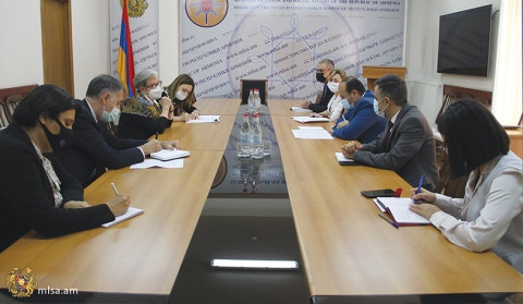 Նարեկ Մկրտչյանը Անդրեա Վիկտորինի հետ հանդիպմանը կարևորել է Հայաստան-ԵՄ ինդիկատիվ ծրագրի մշակումը