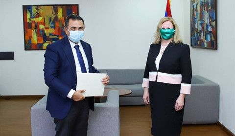 Վահե Գևորգյանը և Մարտինա Ֆինեյը վերահաստատել են փոխշահավետ համագործակցության պատրաստակամությունը