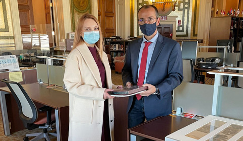 Lilit Makunts visited US Library of Congress