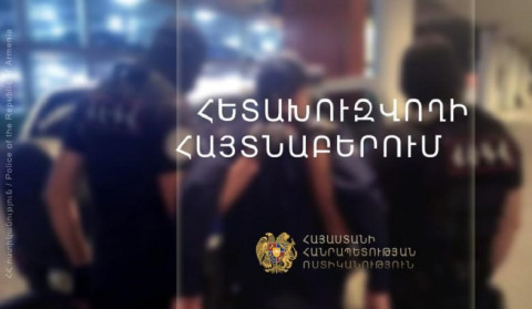 Իրանի Ինտերպոլի կողմից հետախուզվող է հայտնաբերվել