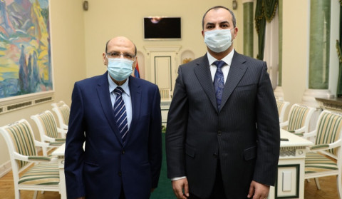 Իրավական ոլորտում համագործակցության խորացման չիրացված ներուժ կա. ՀՀ գլխավոր դատախազը՝ Եգիպտոսի դեսպանին