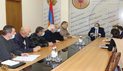 Քննարկվել են արցախցիների զբաղվածության ապահովմանն առնչվող հարցեր