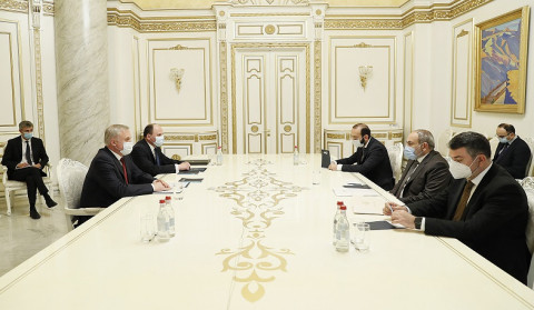 ՀՀ վարչապետն ընդունել է ՀԱՊԿ գլխավոր քարտուղարին