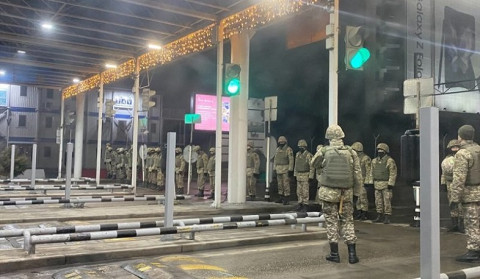 In Almaty, protesters seized airport
