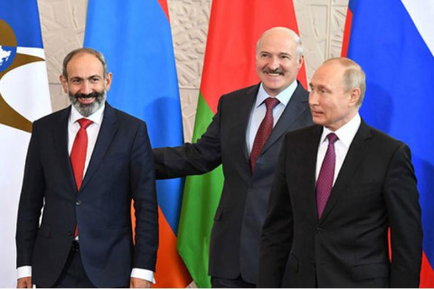 Putin had telephone conversations with Lukashenko and Pashinyan