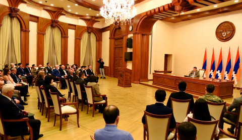 President of Artsakh awarded group of athletes and coaches