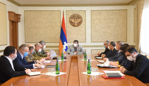 Խորհրդակցություն՝ նվիրված մարտական գործողություններին մասնակցած և թիկունքային աշխատանքներում ընդգրկված քաղաքացիների կարգավիճակի հարցերին