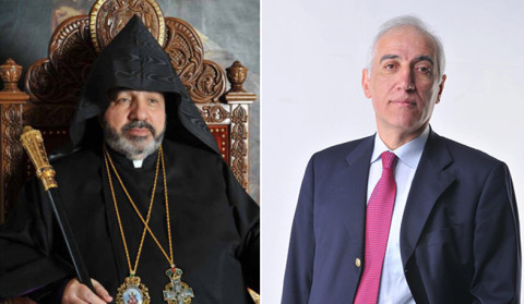 Լիահույս ենք, որ Ձեր դիվանագիտական փորձը պիտի ծառայեցնեք Հայրենի մեր երկրի պայծառության. Երուսաղեմի հայոց պատրիարքը՝ Վահագն Խաչատուրյանին