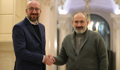 At meeting with Charles Michel, Nikol Pashinyan considered inadmissible continuous provocative actions by Azerbaijan in recent days