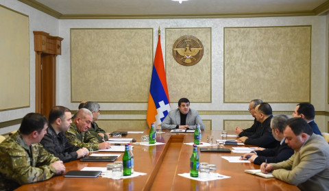 Արցախի նախագահն ԱԽ նիստ է հրավիրել. քննարկվել են ներքին և արտաքին մարտահրավերների հաղթահարմանը վերաբերող հարցեր