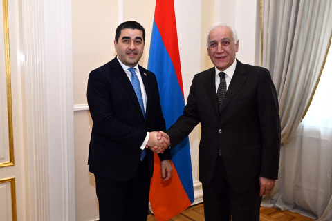 ՀՀ նախագահը Վրաստանի խորհրդարանի նախագահին է ներկայացրել երկարատև խաղաղության հաստատմանն ուղղված Հայաստանի ջանքերը