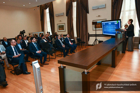 ՊԵԿ-ում տեղի է ունեցել Հայաստանում ոչ ֆորմալ տնտեսության գնահատման զեկույցի շնորհանդեսը