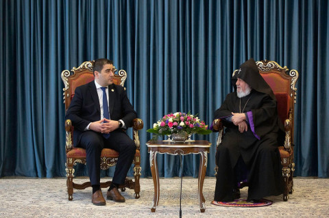 Գարեգին Երկրորդը Վրաստանի խորհրդարանի նախագահի հետ հանդիպմանը երախտագիտություն է հայտնել գերիների վերադարձման միջնորդական ջանքերի համար