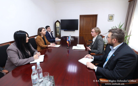 ՀՀ ՄԻՊ-ը ՄԱԿ ներկայացուցչին է ներկայացրել Արցախից տեղահանված անձանց խնդիրները