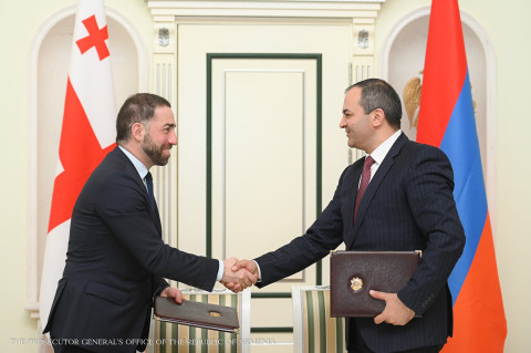 Prosecutor General of Georgia arrived in Armenia: memorandum of cooperation signed