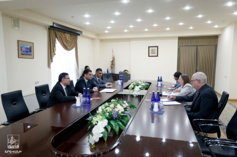 Երևանի քաղաքապետը ԱՄՆ դեսպանին է ներկայացրել տրանսպորտային բարեփոխումների ընթացքը