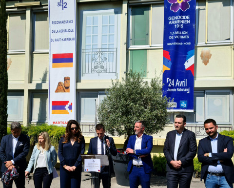 Հայոց ցեղասպանության զոհերի հիշատակին նվիրված արարողություններ՝ Ֆրանսիայի մի շարք քաղաքներում