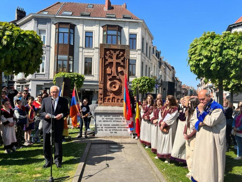 Բելգիայում անցկացվել են Հայոց ցեղասպանության 107-րդ տարելիցին նվիրված միջոցառումներ