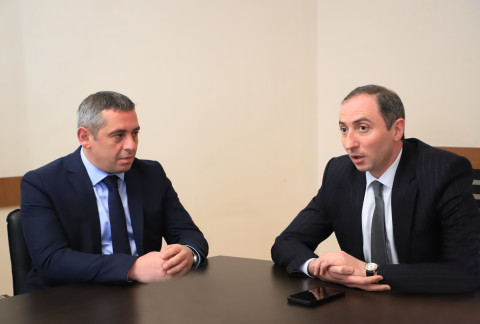 Ռոբերտ Խաչատրյանը Ռազմարդյունաբերության կոմիտեի աշխատակազմին է ներկայացրել նորանշանակ նախագահին