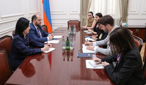 Արայիկ Հարությունյանը հանդիպել է «Բաց կառավարման գործընկերություն» նախաձեռնության պատվիրակության հետ