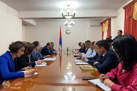 Քննարկվել են տեղահանված և ժամանակավորապես Հայաստանում գտնվող արցախցիների զբաղվածության ծրագրերը