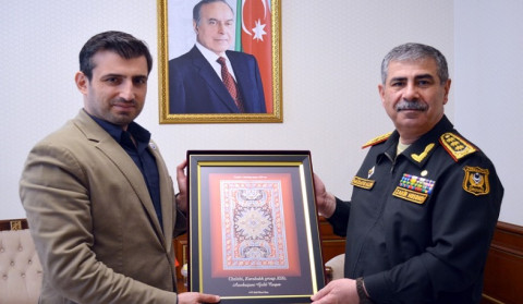Azərbaycanın müdafiə naziri Selçuk Bayraktarla görüşüb