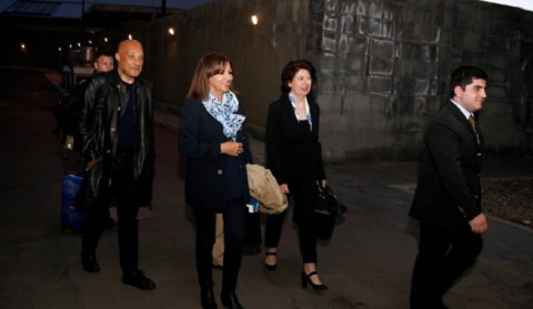 Paris Mayor Anne Hidalgo arrives in Yerevan for official visit