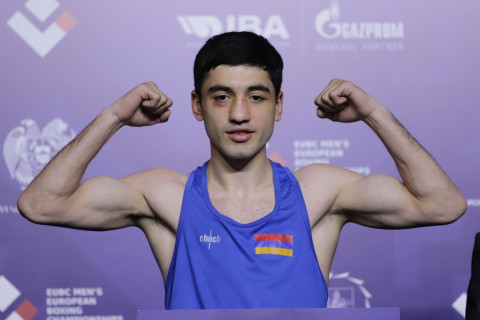 Arthur Bazeyan is silver medalist of European Boxing Championship