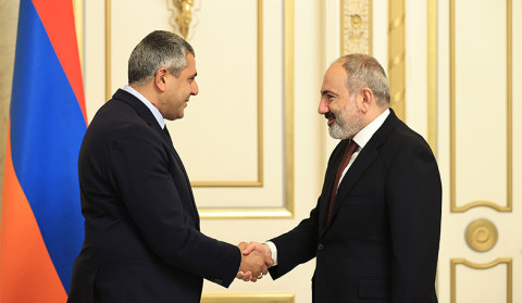 Նիկոլ Փաշինյանը և Զուրաբ Պոլոլիկաշվիլին քննարկել են զբոսաշրջության ոլորտում համագործակցության ընդլայնման հեռանկարները