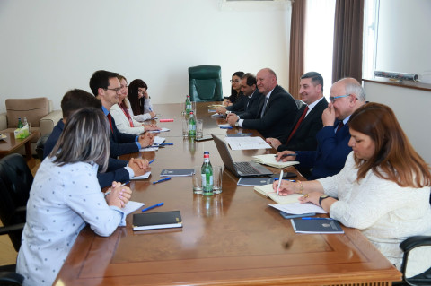 Գնել Սանոսյանը և KFW բանկի ներկայացուցիչները անդրադարձել են Կապսի ջրամբարի կառուցման մրցութային գործընթացին