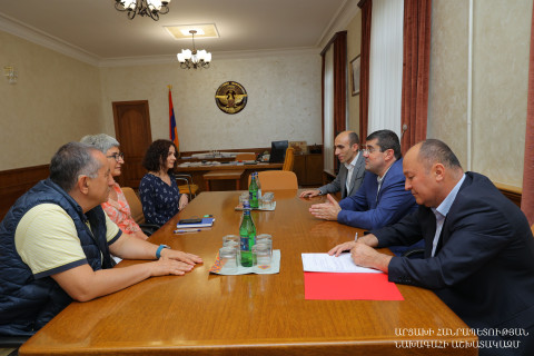 Արցախի նախագահը և Զինծառայողների հիմնադրամի ներկայացուցիչները քննարկել են կազմակերպության գործունեության հարցեր