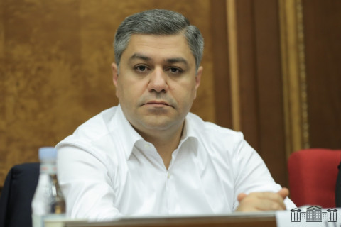 ՀՀ ԱԺ նախագահի հայտարարությունը Արթուր Վանեցյանի հրաժարականի դիմումի մասին
