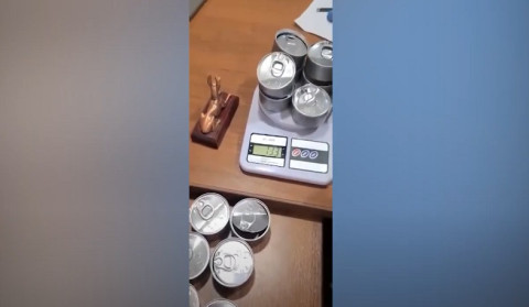 Հայտնաբերվել է 1334 գրամ «մարիխուանա» տեսակի թմրամիջոցի 70 թիթեղյա տարա. ՊԵԿ