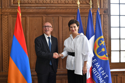 Աննա Հակոբյանն այցելել է Ալպ-Մարիտիմի Դեպարտամենտական խորհուրդ