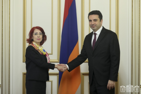 Ուրախ եմ, որ Հայաստանում Սիրիան ներկայացնում է հայազգի դիվանագետ. Ալեն Սիմոնյանը՝ Նորա Արիսյանին