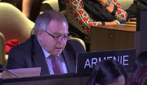 As result of forced displacement of population of Nagorno-Karabakh, their cultural heritage is in serious danger: Permanent representative of Armenia at UNESCO session